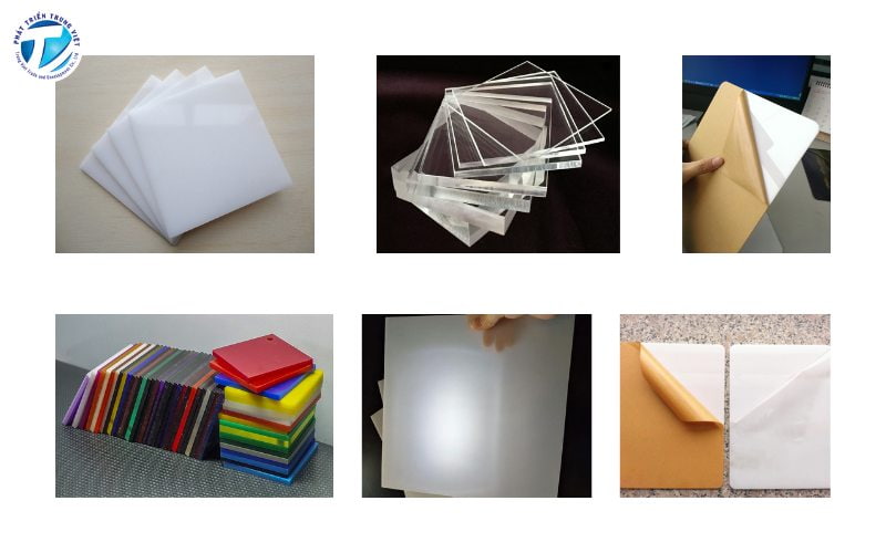 Các loại mica có thể in bằng máy in UV 